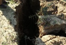 Aydın’da arazilerde oluşan çatlakların sayısı artıyor